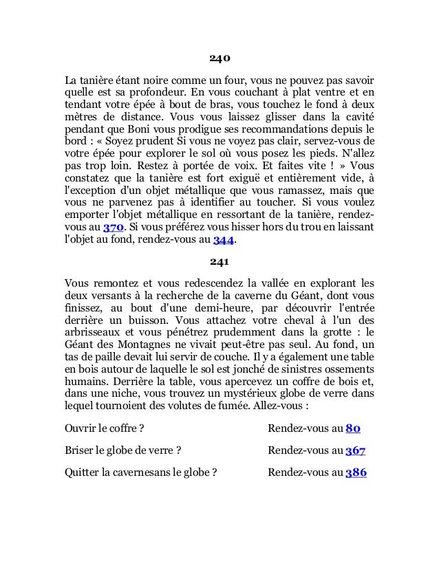 Defis fantastiques 26   la crypte du sorcier Slide 107