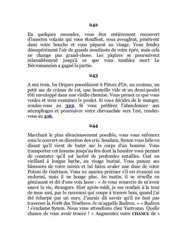 Defis fantastiques 26   la crypte du sorcier Slide 108