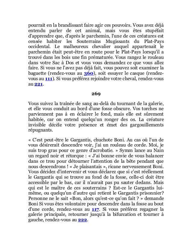 Defis fantastiques 26   la crypte du sorcier Slide 118