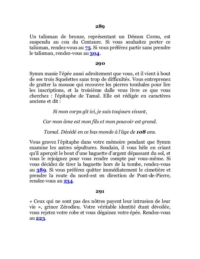 Defis fantastiques 26   la crypte du sorcier Slide 128