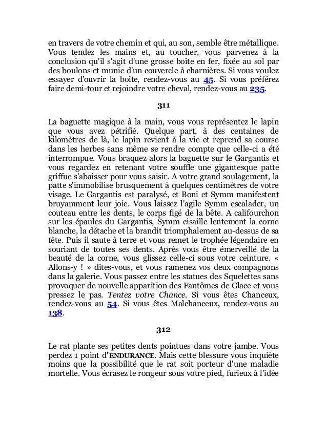 Defis fantastiques 26   la crypte du sorcier Slide 136