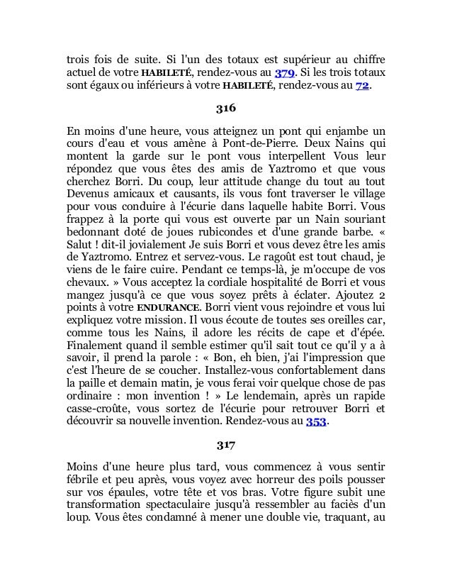 Defis fantastiques 26   la crypte du sorcier Slide 139