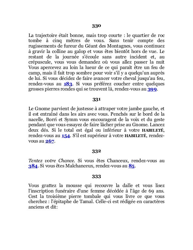 Defis fantastiques 26   la crypte du sorcier Slide 145