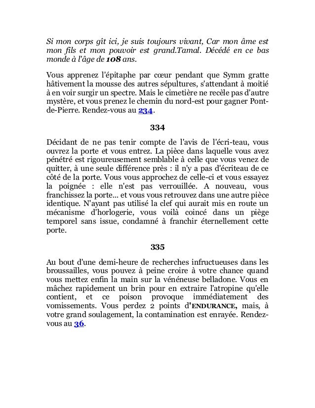 Defis fantastiques 26   la crypte du sorcier Slide 146