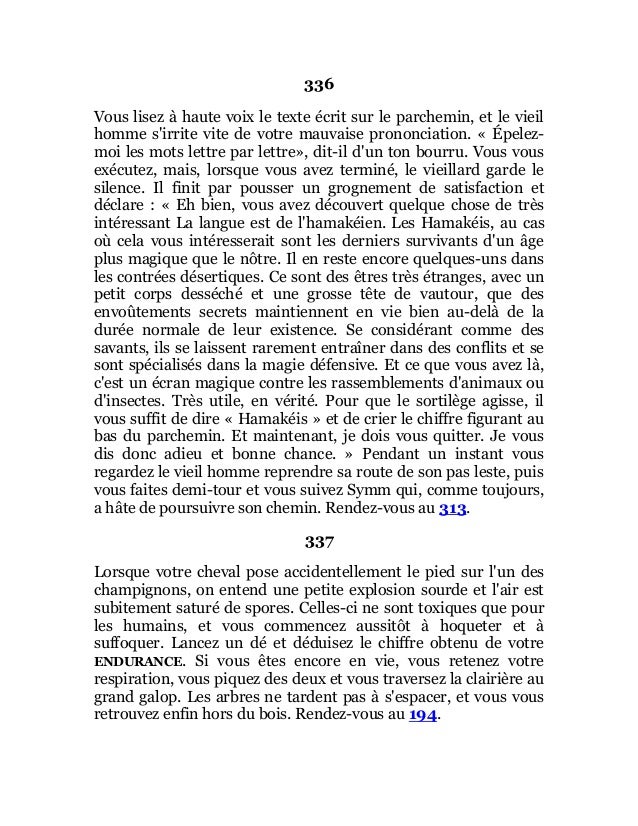 Defis fantastiques 26   la crypte du sorcier Slide 147