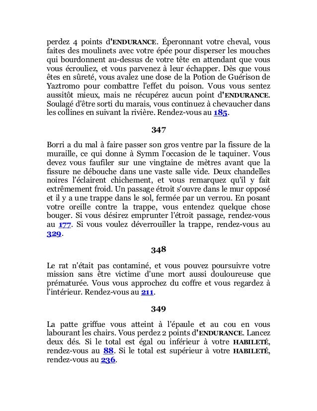 Defis fantastiques 26   la crypte du sorcier Slide 152