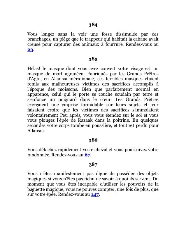 Defis fantastiques 26   la crypte du sorcier Slide 165