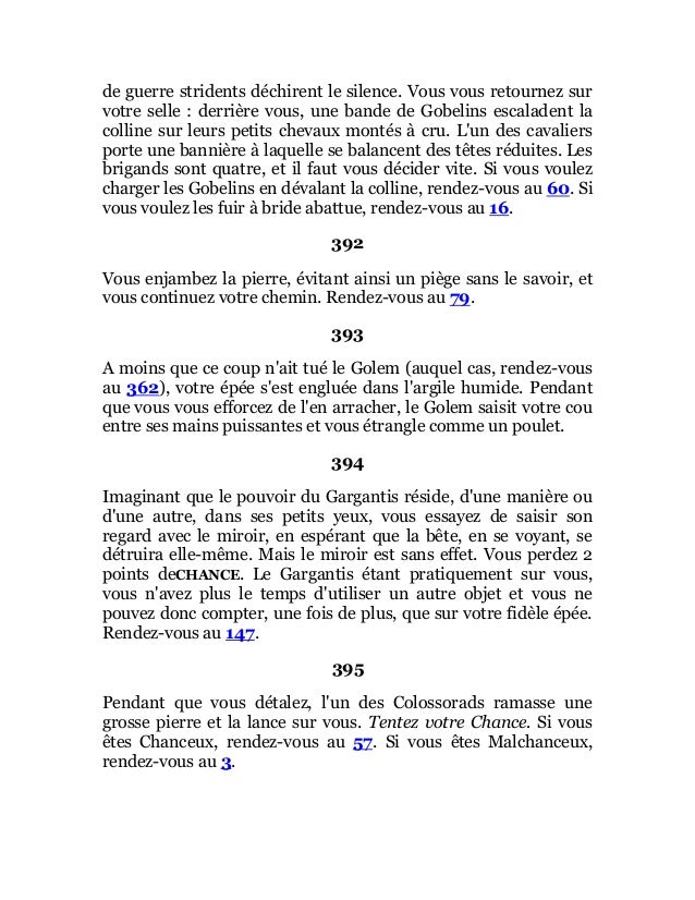 Defis fantastiques 26   la crypte du sorcier Slide 168