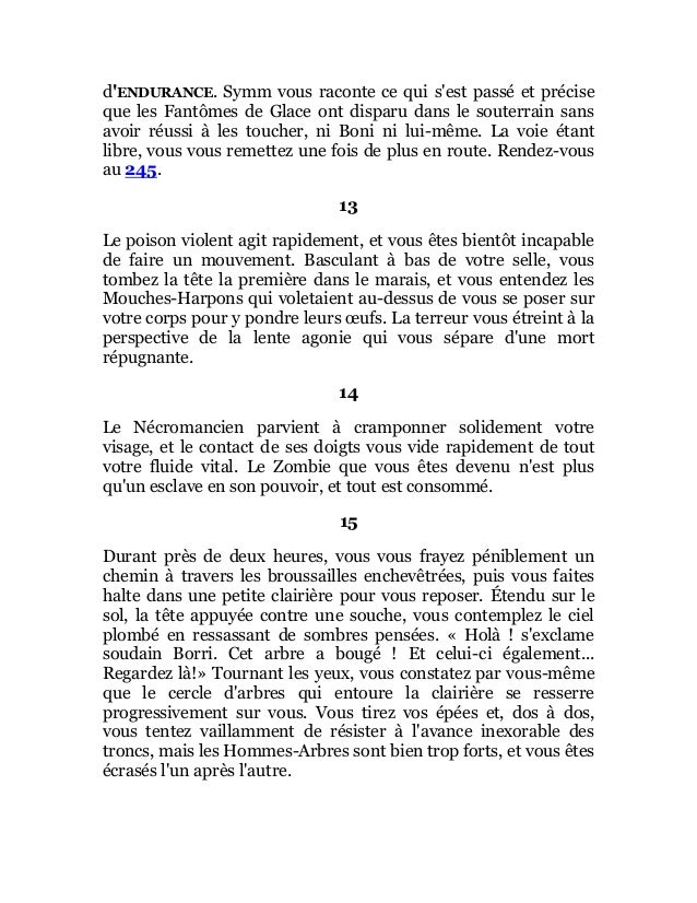 Defis fantastiques 26   la crypte du sorcier Slide 21