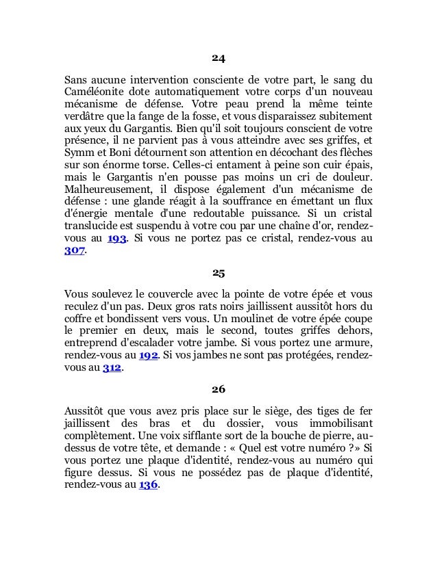 Defis fantastiques 26   la crypte du sorcier Slide 26