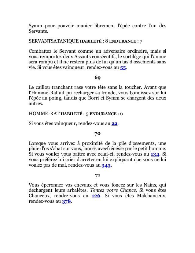 Defis fantastiques 26   la crypte du sorcier Slide 44