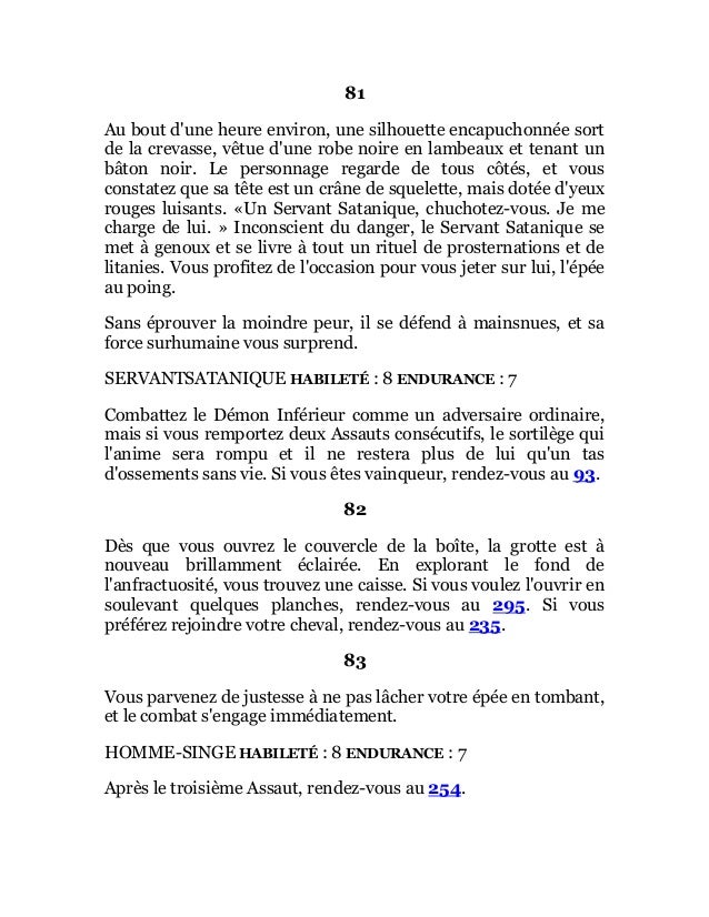 Defis fantastiques 26   la crypte du sorcier Slide 48