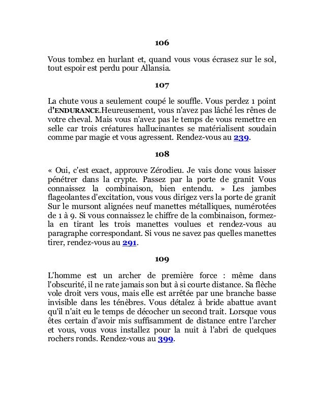 Defis fantastiques 26   la crypte du sorcier Slide 58