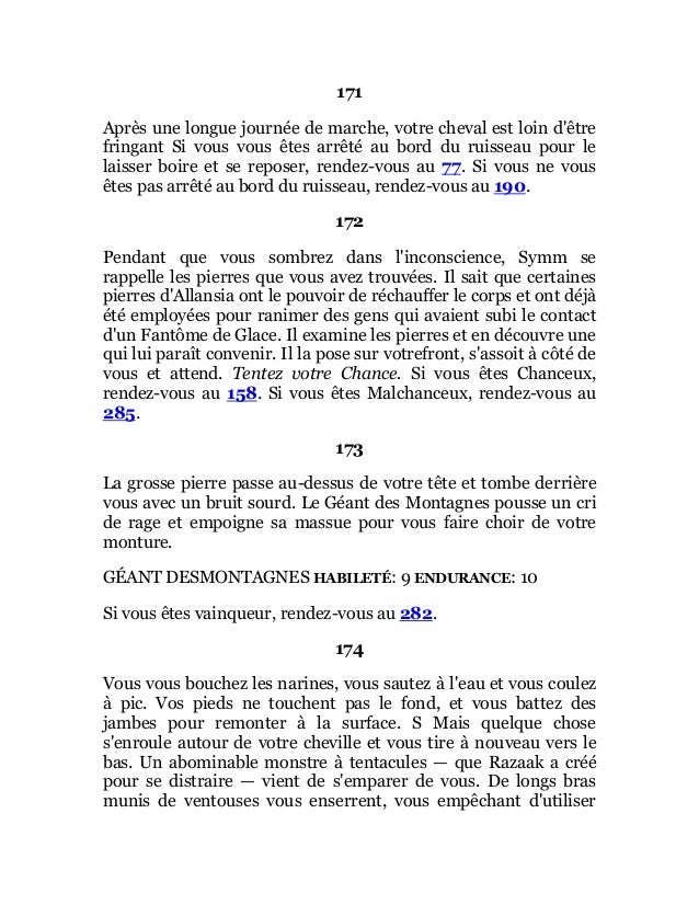 Defis fantastiques 26   la crypte du sorcier Slide 82