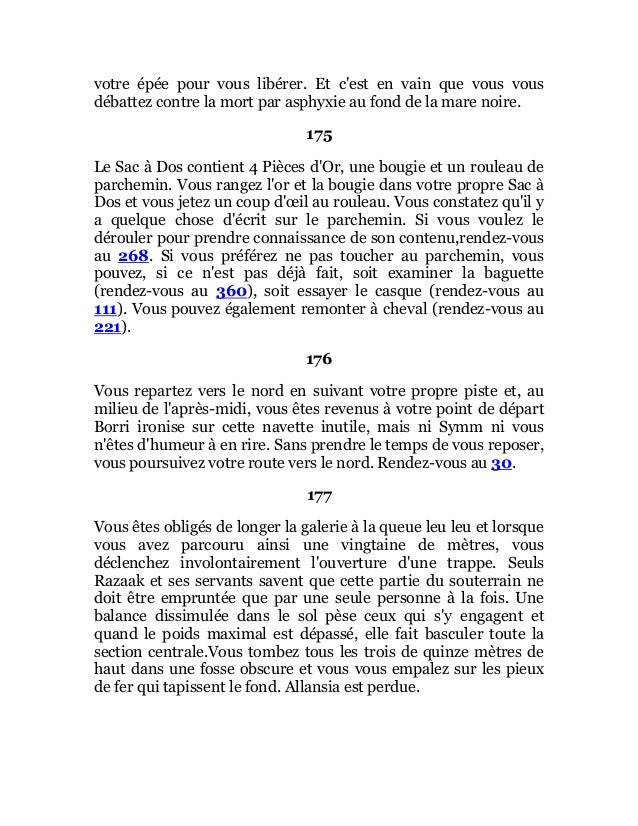 Defis fantastiques 26   la crypte du sorcier Slide 83