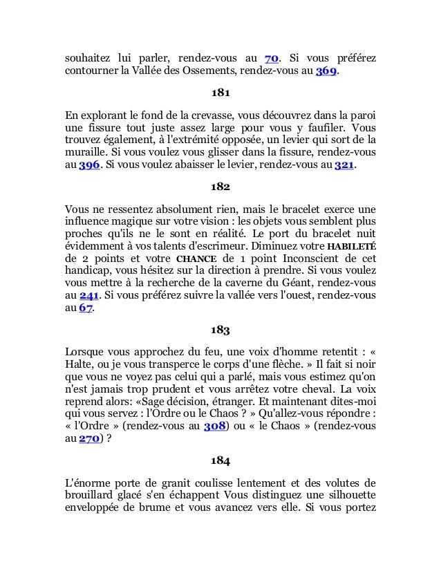 Defis fantastiques 26   la crypte du sorcier Slide 85