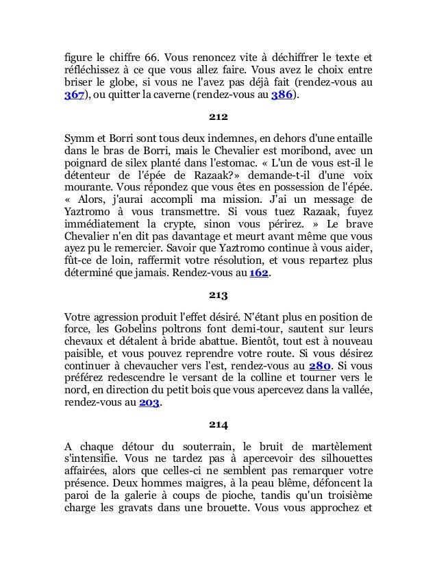 Defis fantastiques 26   la crypte du sorcier Slide 96