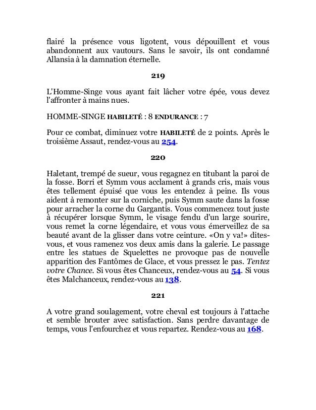 Defis fantastiques 26   la crypte du sorcier Slide 98