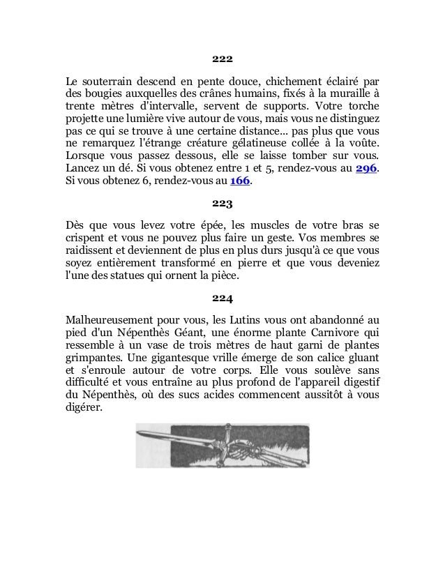 Defis fantastiques 26   la crypte du sorcier Slide 99