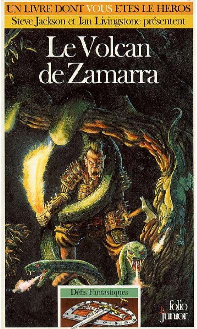 Defis Fantastiques 39 Le Volcan De Zamarra