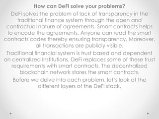 DeFi : The Future of Finance | PDF