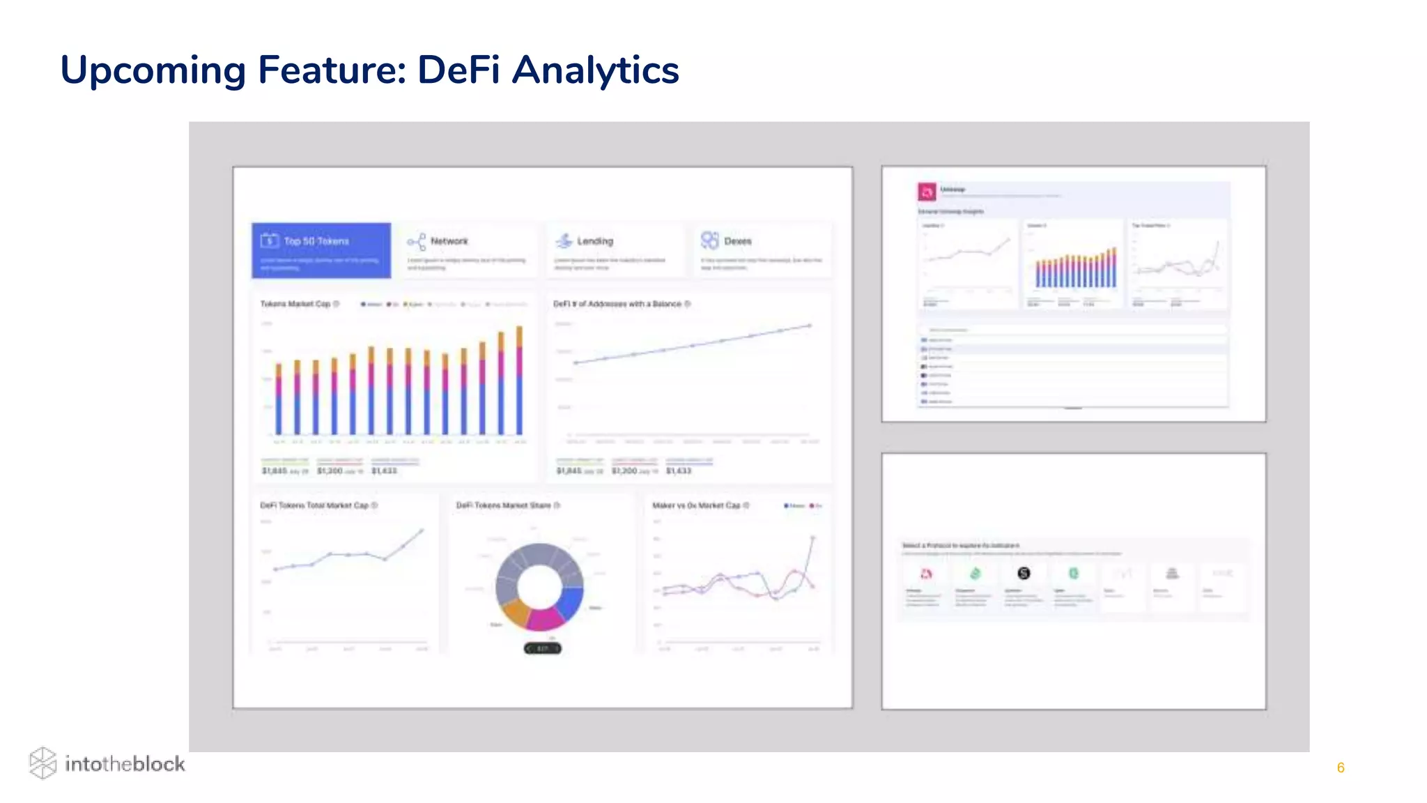 6
Upcoming Feature: DeFi Analytics
 