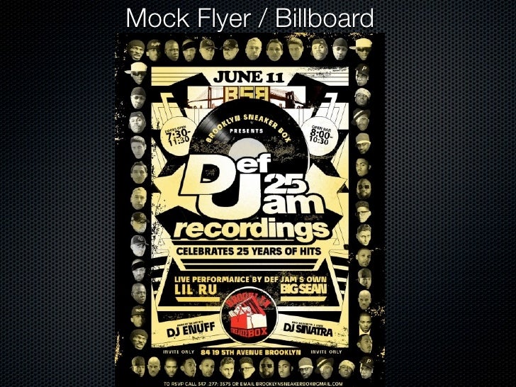 def jam comeback def jam record promotional flyers