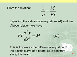 E Value Structural deflections-lecture-2024.pdfmechanics126 | PDF
