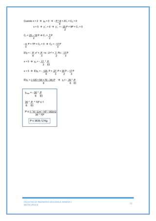 FACULTAD DE INGENIERIA GEOLOGICA, MINERA Y
METALURGICA
12
 