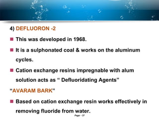 deflouridation.ppt