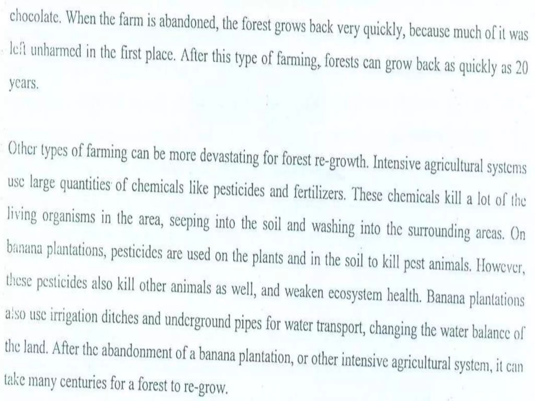 Deforestation BY Muhammad Fahad Ansari  12IEEM14