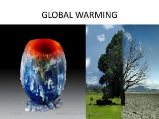 GLOBAL WARMING
07-07-2015 PREPARED BY : A.Y.A (RIE MYSORE NCERT) 5