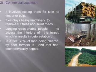 , Deforestation, Causes, effects, control measures. Impact on tribal people