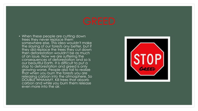 Deforestation Definition PPT
