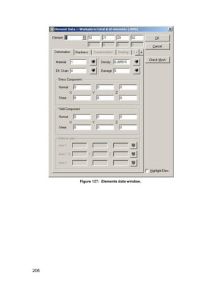 Figure 127: Elements data window.




206
 