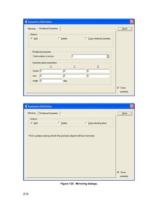 Figure 135: Mirroring dialogs.



214
 