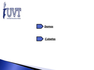 Domos 
Cubetas 
 