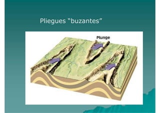 Pliegues “buzantes”
 