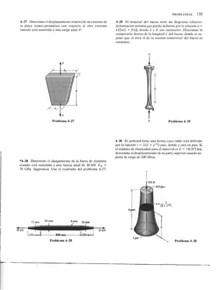 Deformacion axial