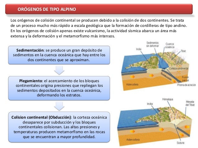 deformaciones de la corteza