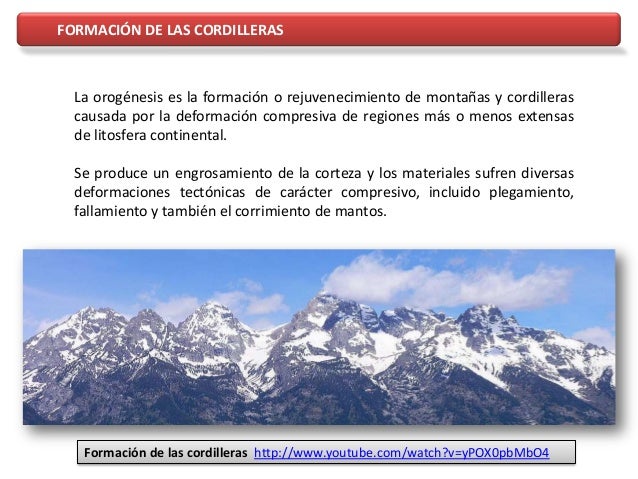 deformaciones de la corteza