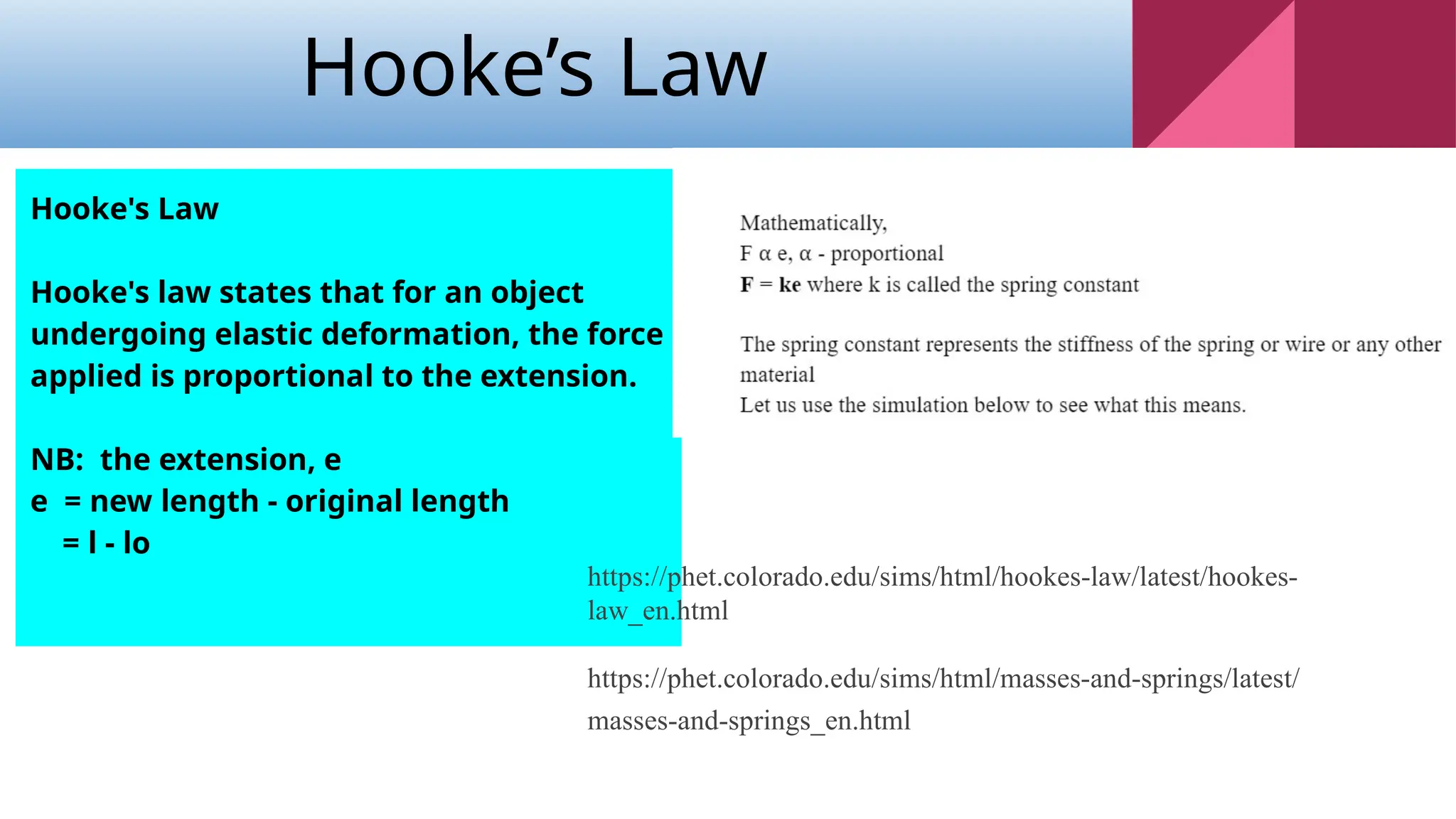 Deformation-Hookes Law and Elasticity.pptx