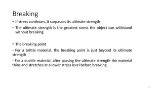Deformation of solids Deformation of solids Deformation of solids | PPTX