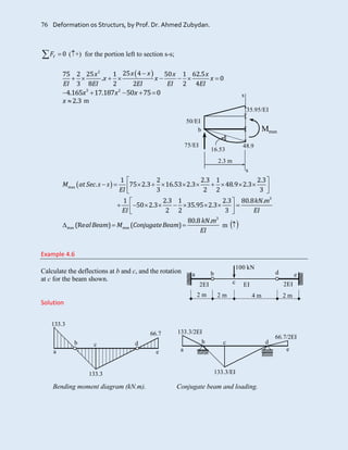 Deformation of structures | PDF