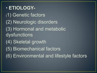 Deformities of spine | PPTX