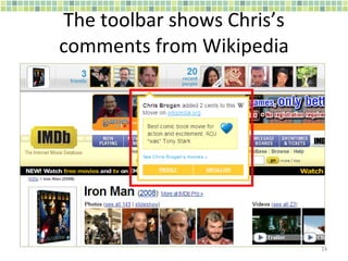 The toolbar shows Chris’s comments from Wikipedia 