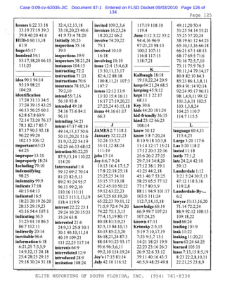 Case 0:09-cv-62035-JIC Document 47-1 Entered on FLSD Docket 09/03/2010 Page 126 of
134
 