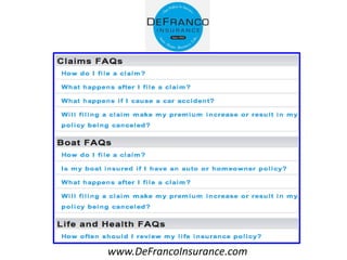 www.DeFrancoInsurance.com
 