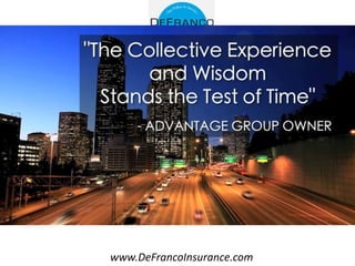 www.DeFrancoInsurance.com
 