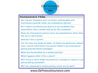 www.DeFrancoInsurance.com
 